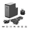 Abnehmbarer 65-W-USB-C-PD-Netzteil mit austauschbaren Steckern